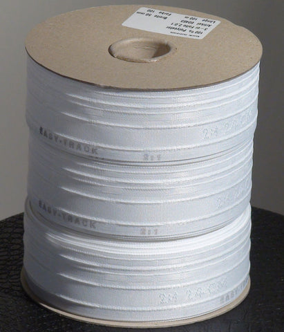 50mm wide, 2.0:1 fullness, triple pleat tape - Sold by the roll